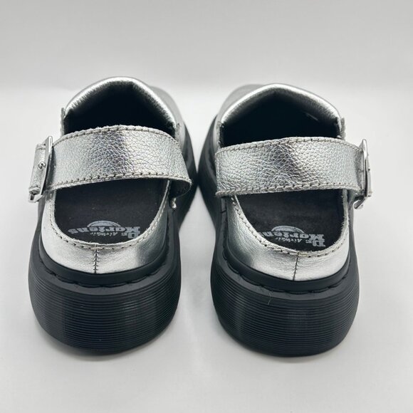 Women's Dr. Marten's Laketen Size 9 Metallic Leather Sling Back Shoes - Picture 5 of 10